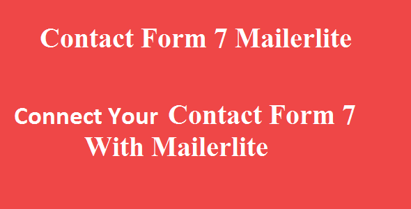 Kontakt Formular 7 Mailerlite Integration